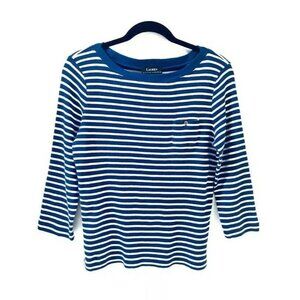 Lauren Ralph Lauren Classic 100% Cotton Striped Shirt Size L​​​